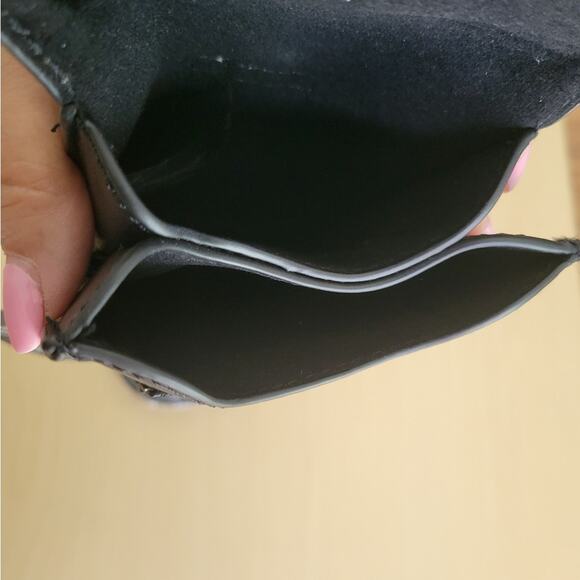 K. Carroll RFID Black Phone Bag with credit card slots crossbody - Picture 3 of 6